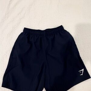Gymshark Black Men's Athletic Shorts with Subtle Logo